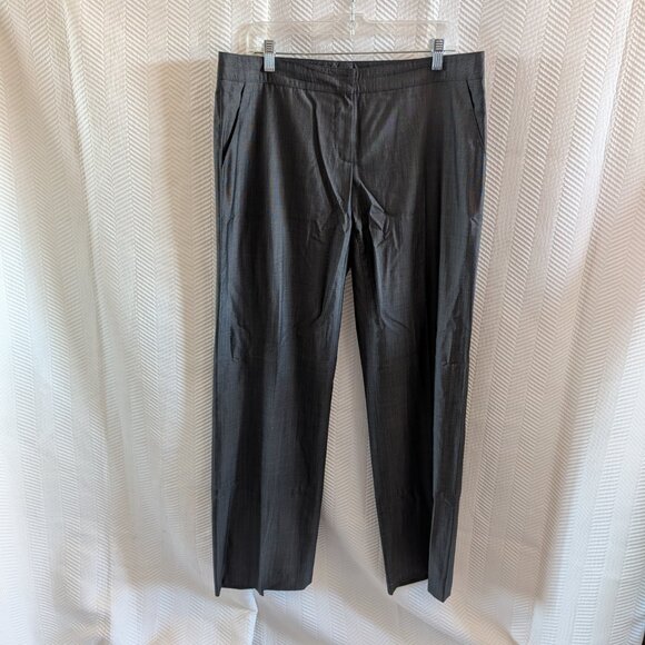 Teenflo (Judith & Charles) Vintage Wool Silk 2 Piece Suit Set Gray Size 12 - Picture 4 of 16